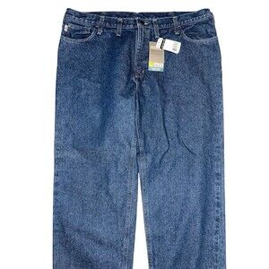 Carhartt FR Blue Jeans Flame Resistant Mens 44x30 #101249 407 NEW WITH TAGS